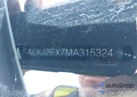 2021 Land Rover Range Rover Velar P250 S z USA, uszkodzony, nr VIN SALYJ2EX7MA315324